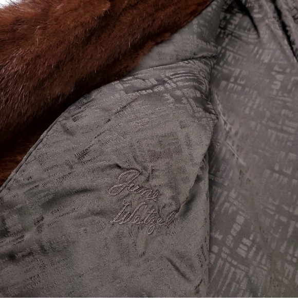 Bonwit Teller Brown Mink Coat - Picture 5 of 10